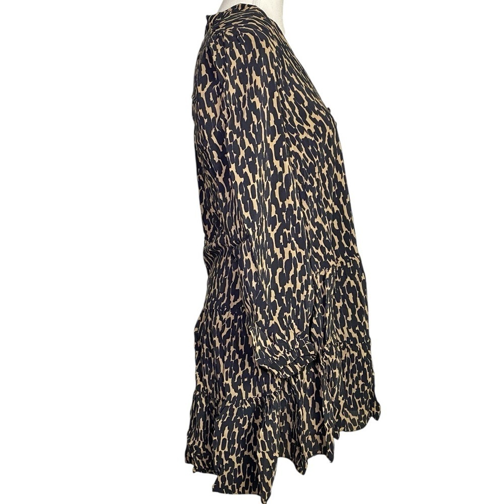 Zara Animal Print Mini Dress - Picture 3 of 16